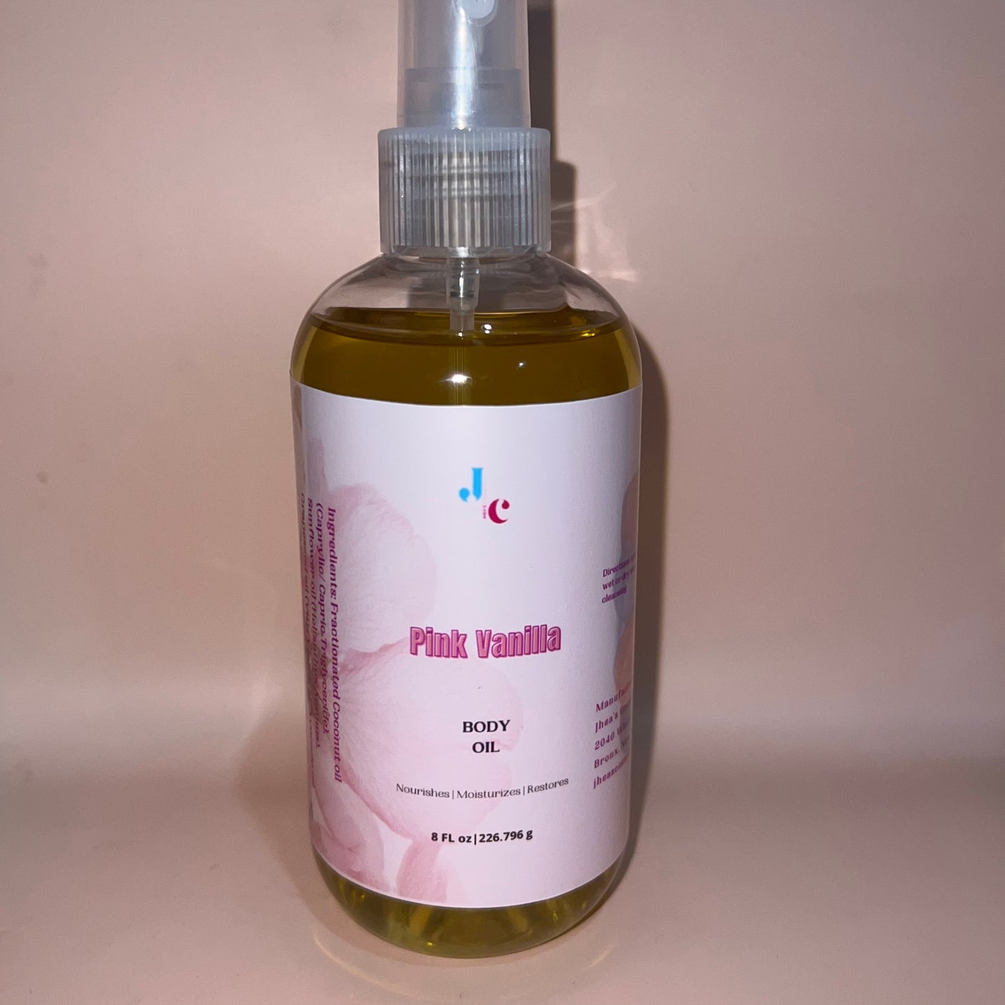 Pink Vanilla Body oil