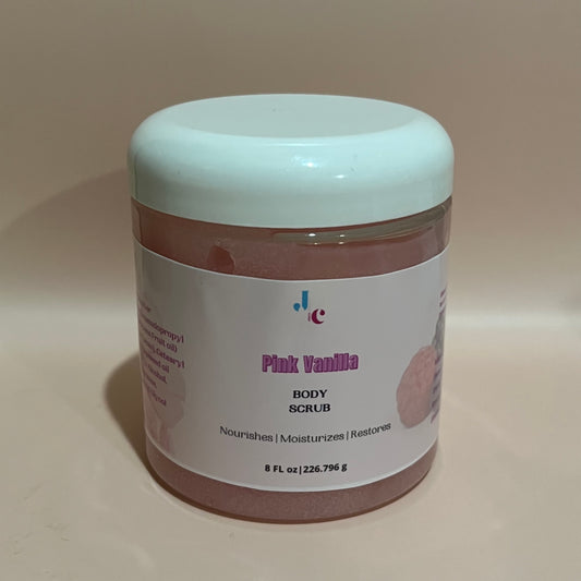 Pink Vanilla body scrub